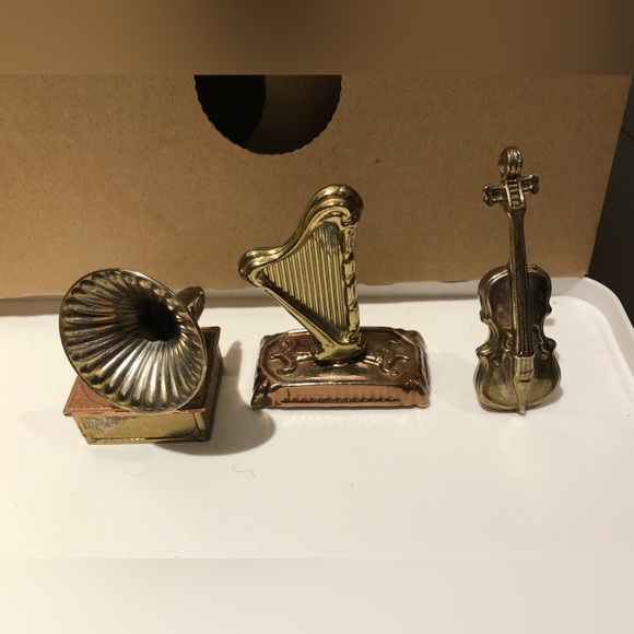 Vintage Brass Miniatures Decor Collection Lot - Picture 14 of 16